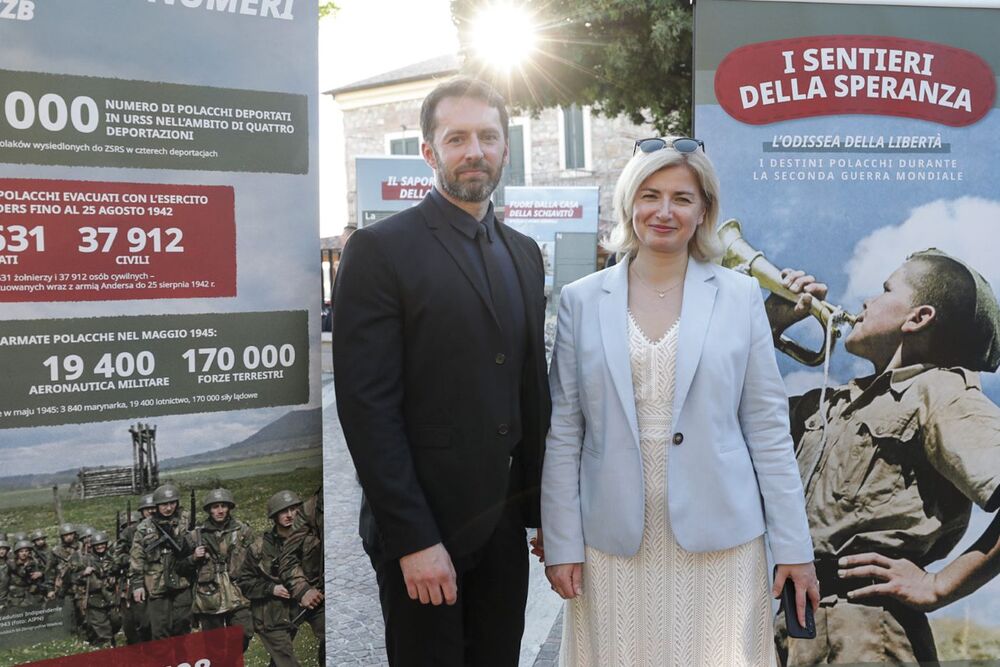 Obchody 80. rocznicy bitwy o Monte Cassino – Włochy, 17 maja 2024. Fot. Mikołaj Bujak (IPN)