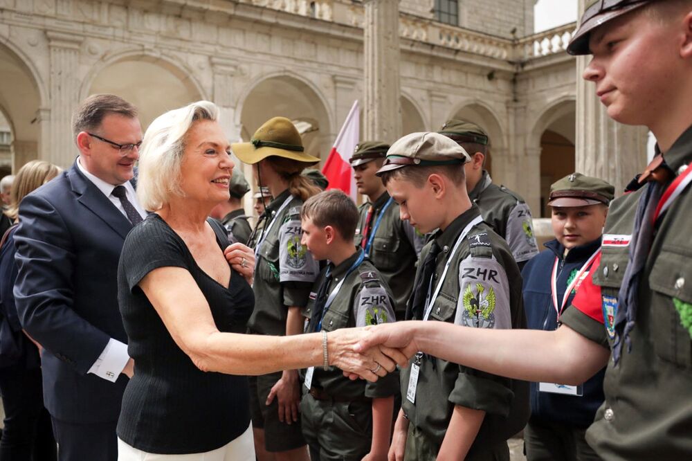 Obchody 80. rocznicy bitwy o Monte Cassino – Włochy, 18 maja 2024. Fot. Mikołaj Bujak (IPN)