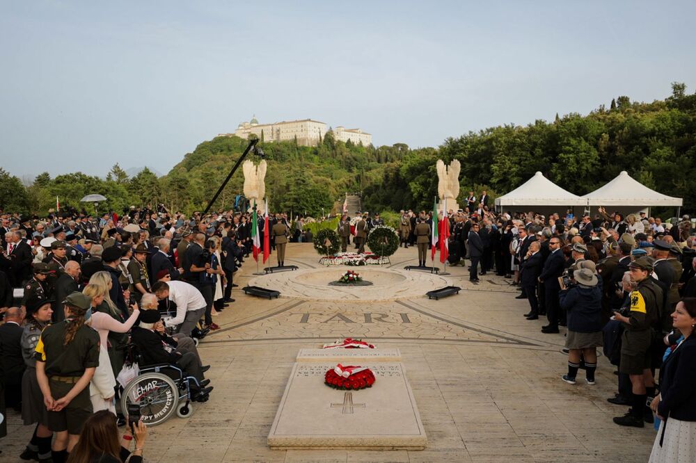 Obchody 80. rocznicy bitwy o Monte Cassino – Włochy, 18 maja 2024. Fot. Mikołaj Bujak (IPN)