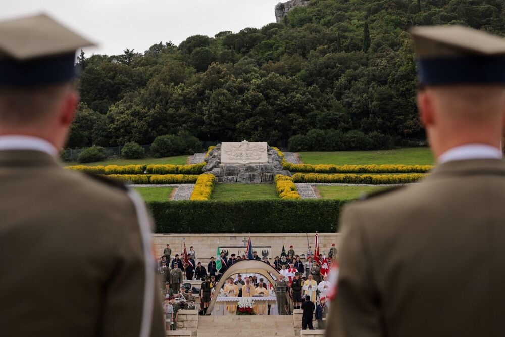 Obchody 80. rocznicy bitwy o Monte Cassino – Włochy, 18 maja 2024. Fot. Mikołaj Bujak (IPN)
