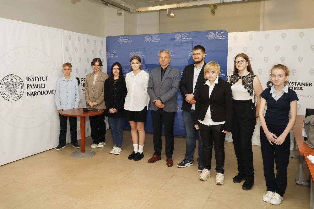 Gala wręczenia nagród w konkursie plastycznym „Epizody z najnowszej historii Polski w komiksie” (edycja w roku szkolnym 2023/24) – Warszawa, 17 maja 2024. Fot. Piotr Życieński (IPN)