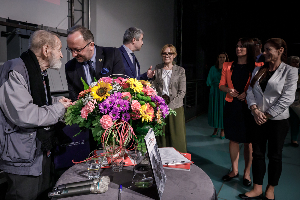 Premiera książki Juliusza Kuleszy „Staromiejskie Zgrupowanie »Róg«. Kalendarium” – Warszawa, 21 maja 2024. Fot. Sławek Kasper (IPN)