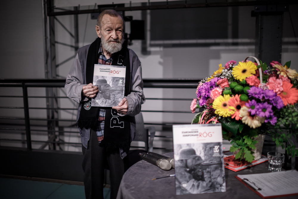 Premiera książki Juliusza Kuleszy „Staromiejskie Zgrupowanie »Róg«. Kalendarium” – Warszawa, 21 maja 2024. Fot. Sławek Kasper (IPN)