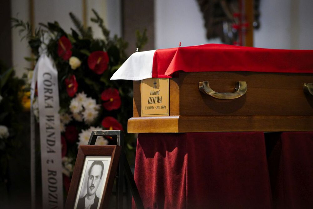Pogrzeb Edwarda Dziewy ps. „Ostoja”, „Jeremi” – Warszawa, 23 maja 2024. Fot. Mateusz Niegowski (IPN)