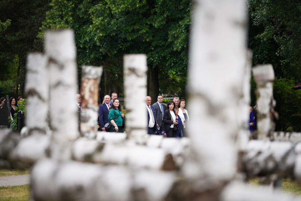 Pogrzeb Edwarda Dziewy ps. „Ostoja”, „Jeremi” – Warszawa, 23 maja 2024. Fot. Mateusz Niegowski (IPN)