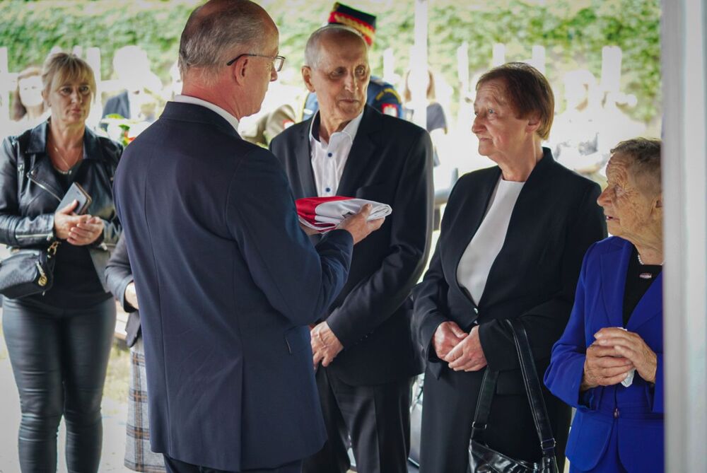 Pogrzeb Edwarda Dziewy ps. „Ostoja”, „Jeremi” – Warszawa, 23 maja 2024. Fot. Mateusz Niegowski (IPN)