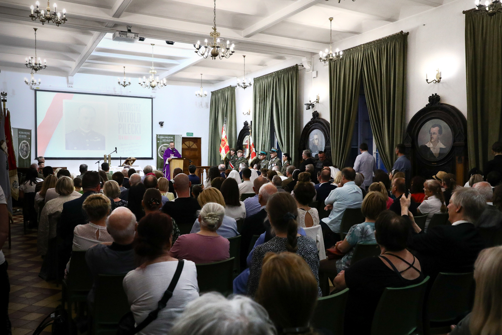 Msza święta w intencji rotmistrza Witolda Pileckiego  – Warszawa, 25 maja 2024. Fot. Sławek Kasper (IPN)