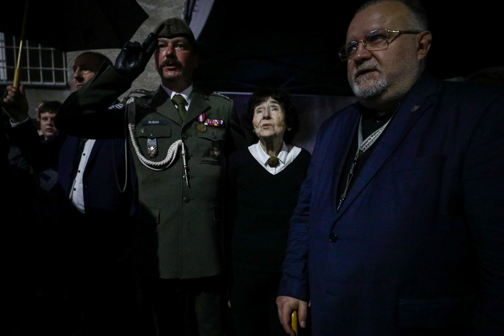 Uroczystości przed Ścianą Śmierci – Warszawa, 25 maja 2024. Fot. Sławek Kasper (IPN)