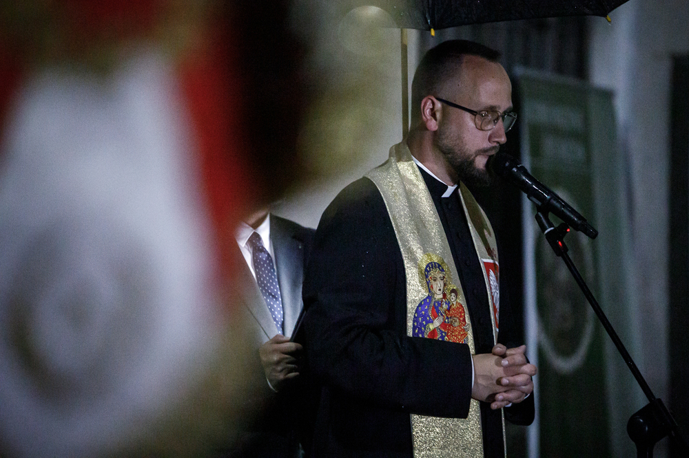 Uroczystości przed Ścianą Śmierci – Warszawa, 25 maja 2024. Fot. Sławek Kasper (IPN)