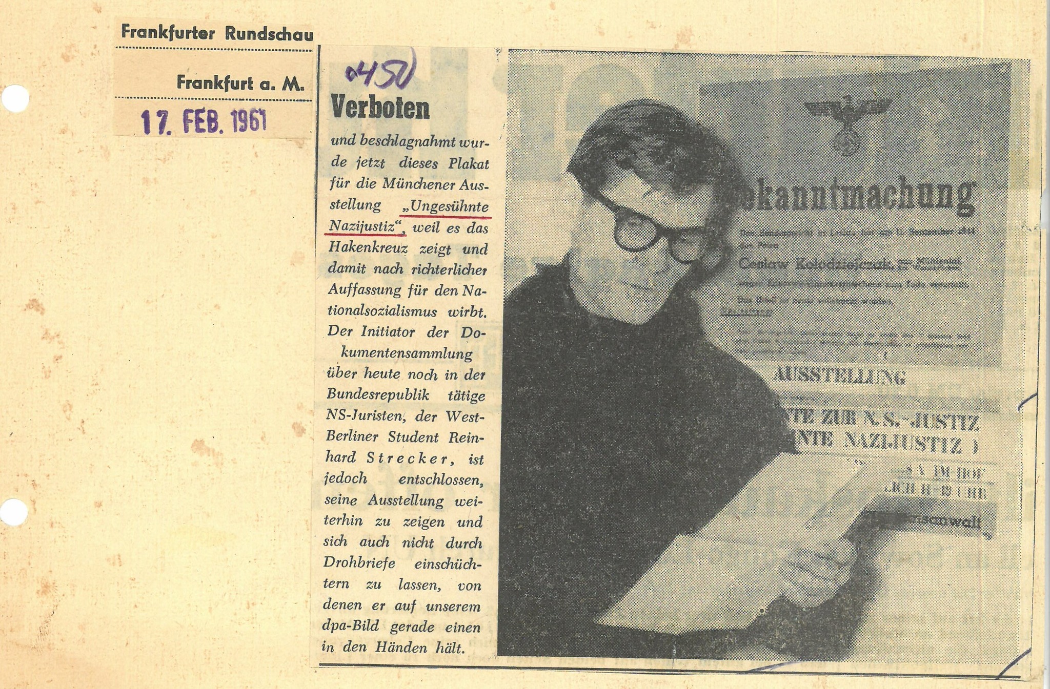 Anna Rudzinski Anna Wardzińska: Wystawa „Nieukarany nazistowski wymiar sprawiedliwości ...