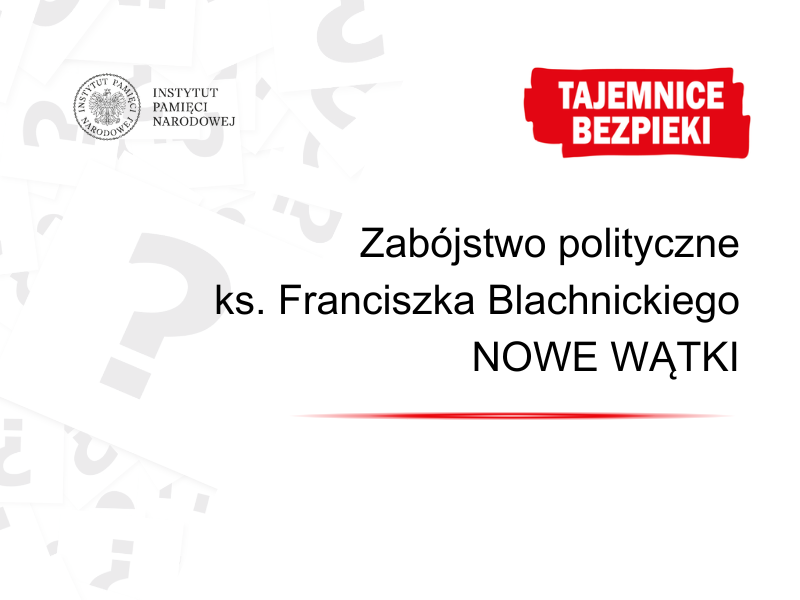 Spotkanie z cyklu „Tajemnice bezpieki”