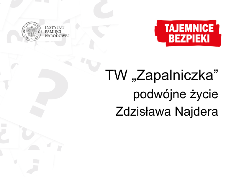Spotkanie z cyklu „Tajemnice bezpieki”