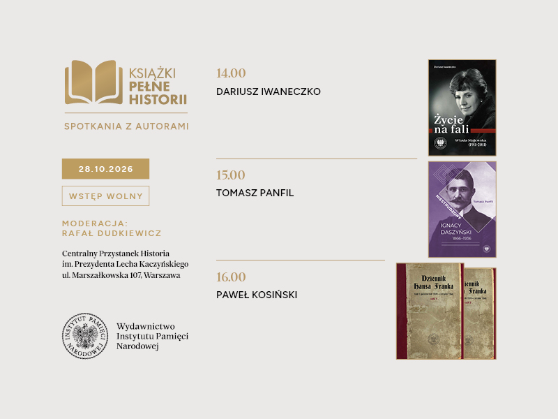 Spotkania z cyklu „Książki Pełne Historii”