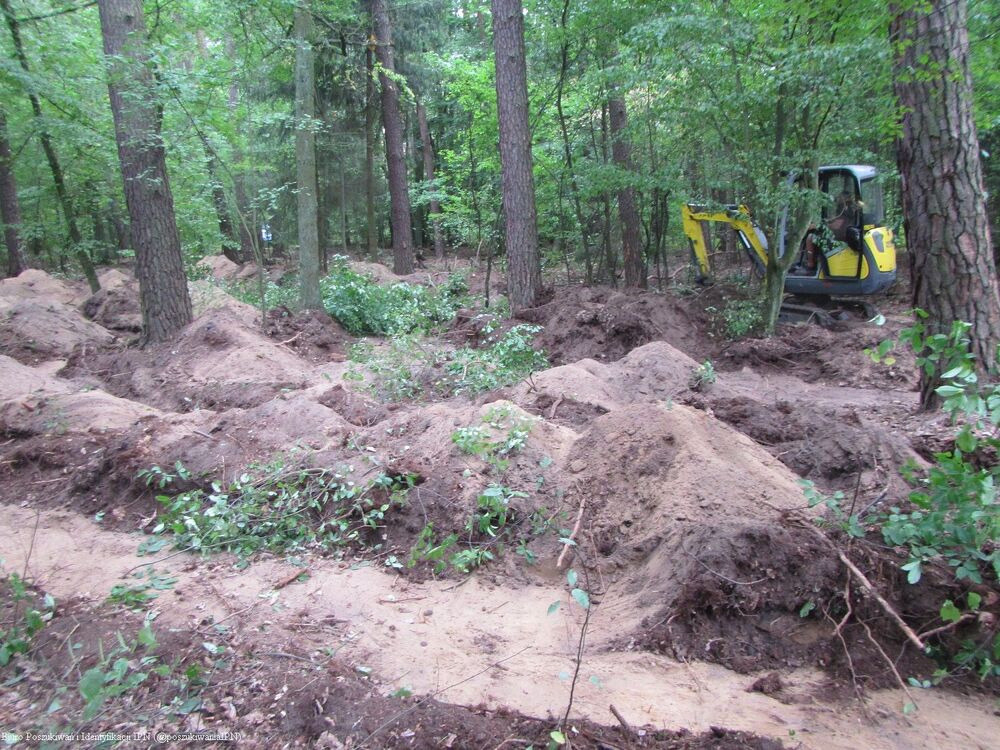 Rozpoczął się I etap prac poszukiwawczych w Lasach Zakrzewsko-Palędzkich