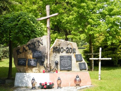 Pomnik Katyński w Łapanowie, fot. Małgorzata Sochacka