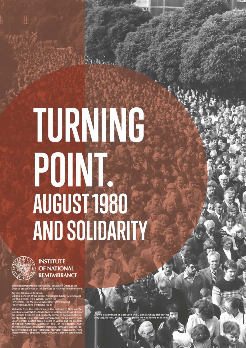 Exhibition “Turning point. August 1980 and Solidarity” – available for download