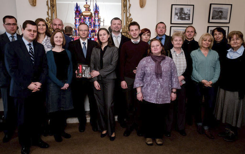 Meeting with teachers from Polish schools in Dublin and memberes of the Irish Polish Society