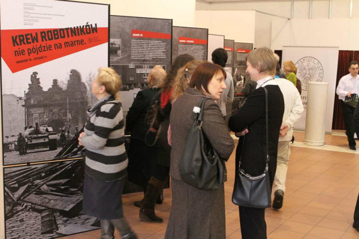 Opening of the exhibition „ Blood of the workers will not have been spilled in vain”