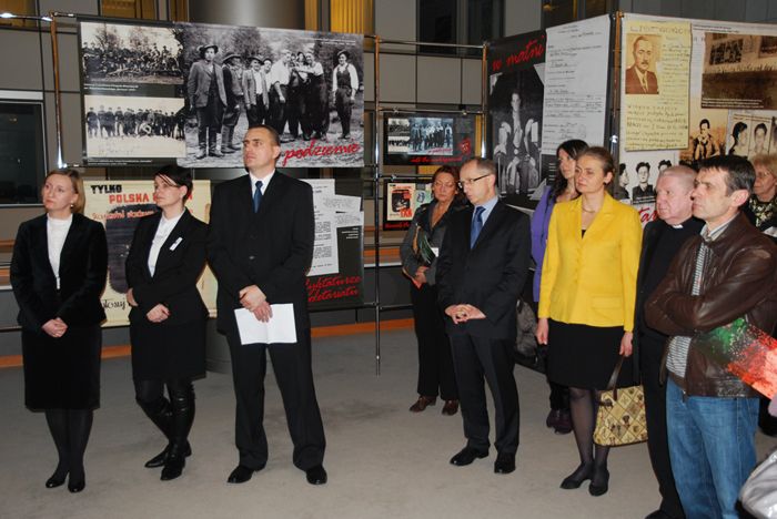 Opening of the exhibition