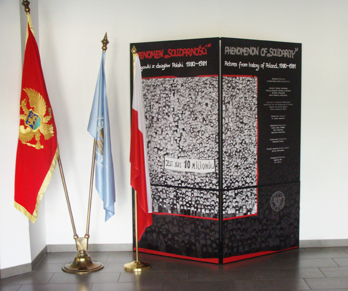 IPN's exhibition at the University of Montenegro