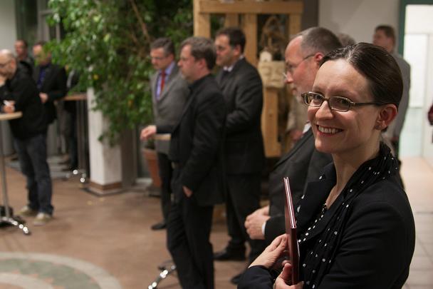 In the foreground: Magdalena Erdman - Counselor, Head of the Department for Public Diplomacy at the Polish Embassy in Berlin