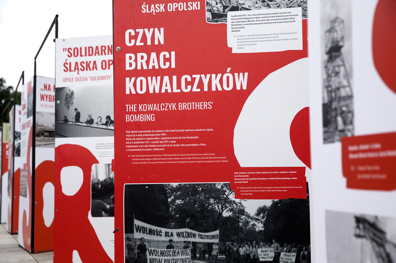 "This is where 'Solidarity' was born" exhibition in Warsaw