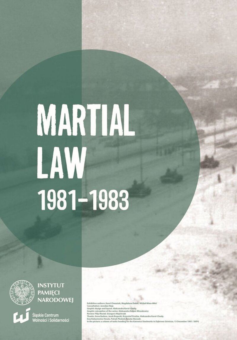 The “Martial Law 1981 – 1983” exhibition - poster