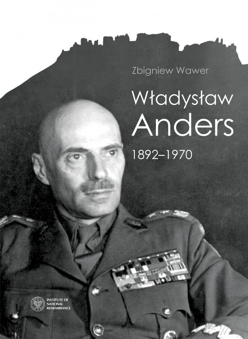 Zbigniew Wawer - &quot;Władysław Anders&quot; - book cover
