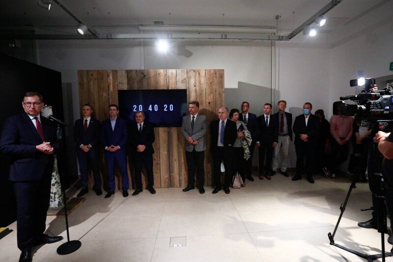 The official opening of the IPN's exhibition (Photo: Sławek Kasper)