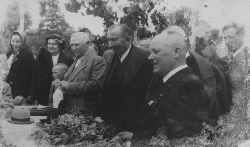 Wincenty Witos during the celebrations of the People&#039;s Day in Mościska, 1939