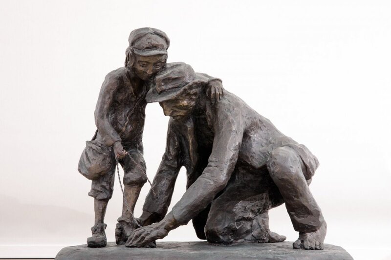 Ordered to remove their shoes , Bronze 2002