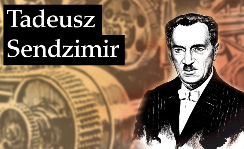 Tadeusz Sendzimir graphic image