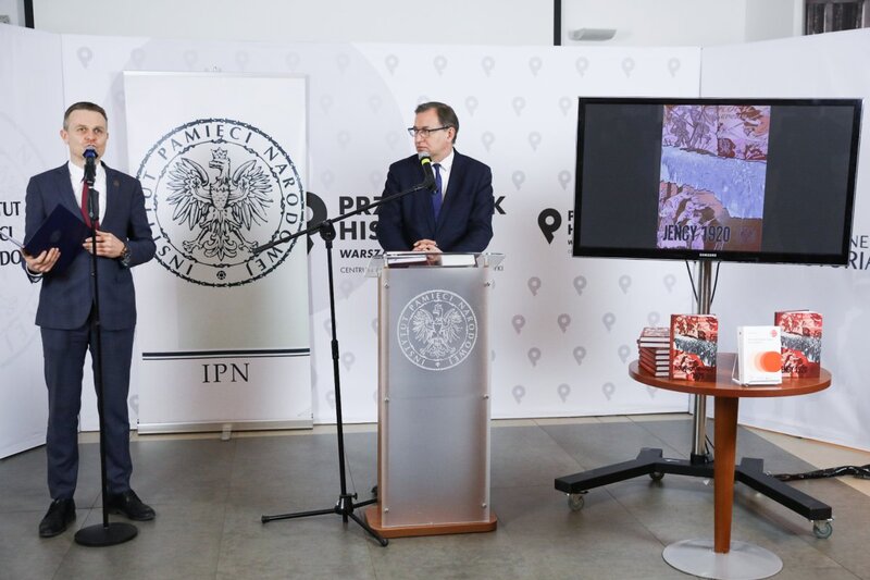 Exposing Russian manipulation the IPN's Press Conference photo. Sławek Kasper IPN