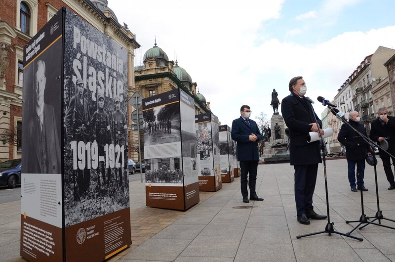 The opening of the "1919-1921 Silesian Uprisings" exhibit in Cracow