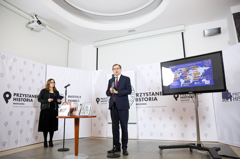 The IPN's press conference on the initiatives on the National Day of Remembrance of Poles Saving Jews