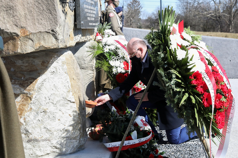 The celebration of the National Day of Poles Rescuing Jews under German Occupation, Markowa in the Podkarpacie region – 24 March 2021
