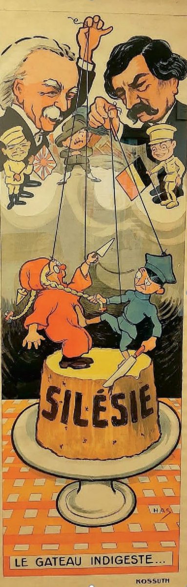The Upper Silesian issue as an object of Franco-British political games. A satirical drawing from the era,Photo: Collection of the Museum of the Silesian Uprising in Świętochłowice