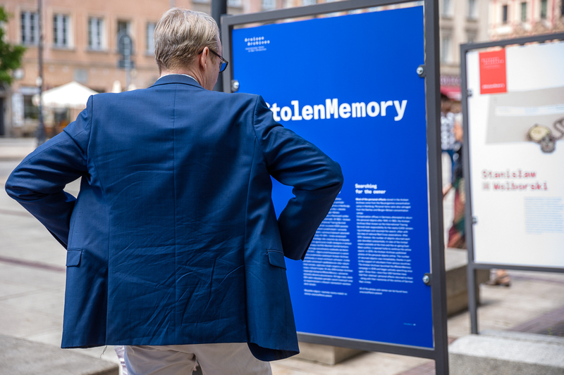The opening of the "Stolen Memory" exhibition
