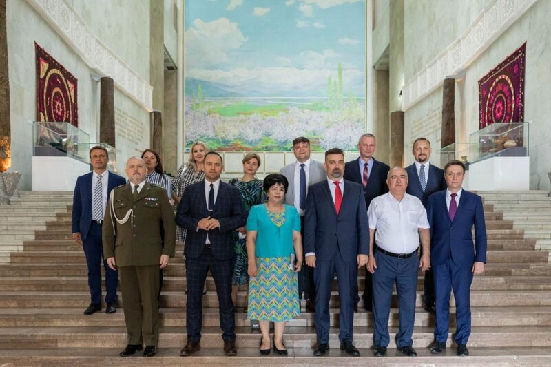 The IPN's visit to Uzbekistan. Photo: Mikołaj Bujak