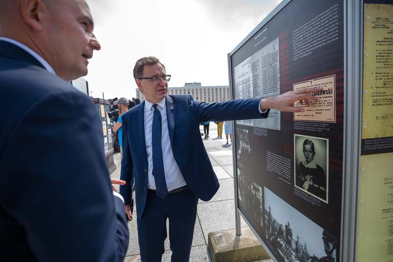 The opening of the "June 1956 in Poznań. The Faces and Memory of the Revolt" exhibition