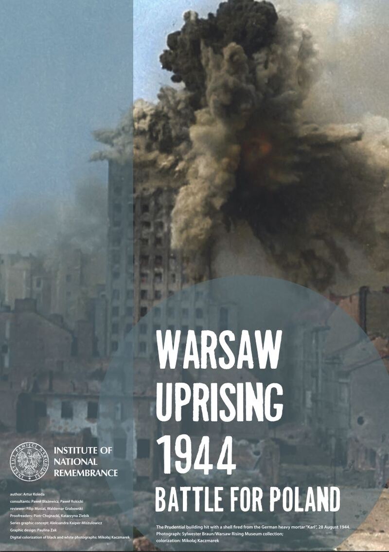 Warsaw Uprising 1944. Battle for Poland exhibition