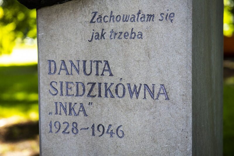 The IPN's President Karol Nawrocki commemorating "Inka" and "Zagończyk"