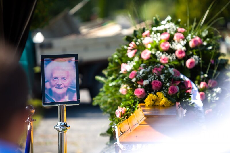 The funeral of Janina Mazur. Photo: Sławek Kasper IPN