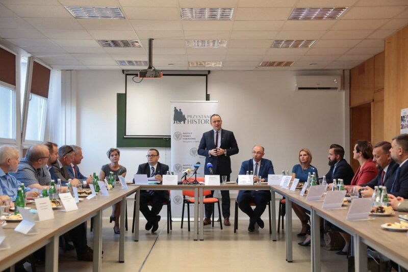 Meeting of the IPN's President in Opole. Photo: Mikołaj Bujak (IPN)