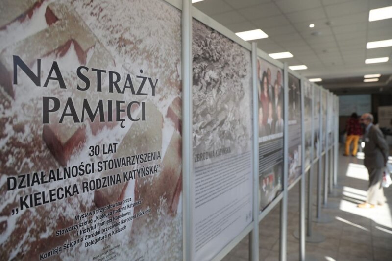 The opening of the "Guarding the Memory. 30 years of the Kielce Katyn Families Association” exhibition – Kielce, 15 September 2021