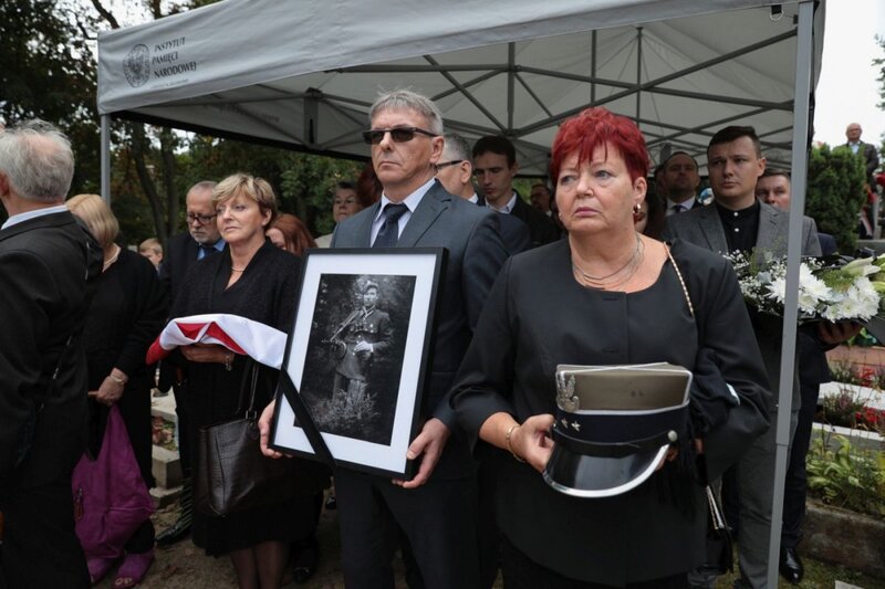 The funeral of Antoni Wąsowicz "Roch" – Golczewo, 16 September 2021
