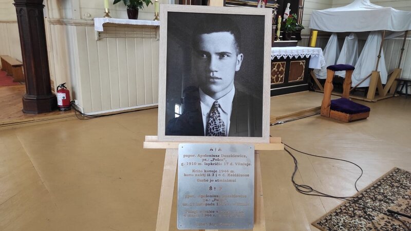 The funeral of 2nd Lt. Apoloniusz Duszkiewicz alias “Polza”