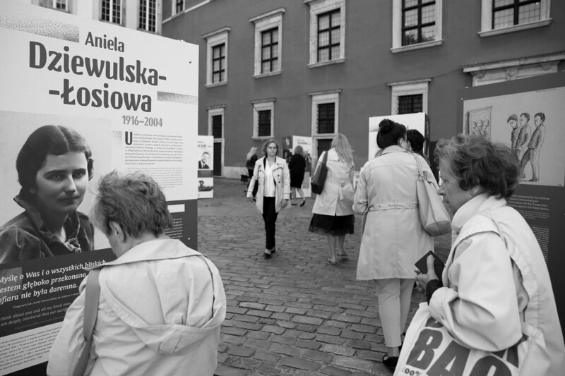The opening of "The Baczyński Generation" exhibition. Photo: Mikołaj Bujak (IPN)