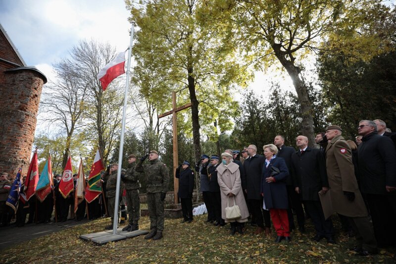 Commemoration of National Military Union soldiers in Pawłowo Kościelne; photographs by Mikołaj Bujak (IPN)