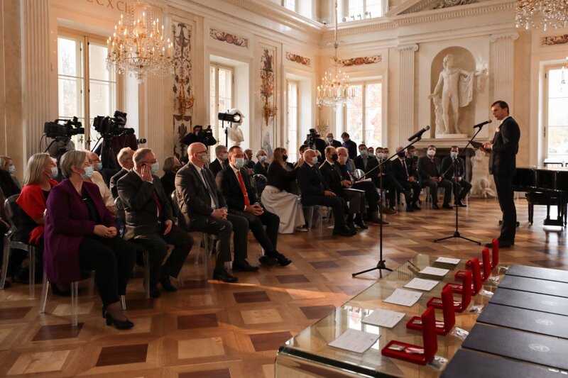 "Witness of History" Award ceremony, Warsaw, 27 October 2021; photographs by Mikołaj Bujak (IPN)